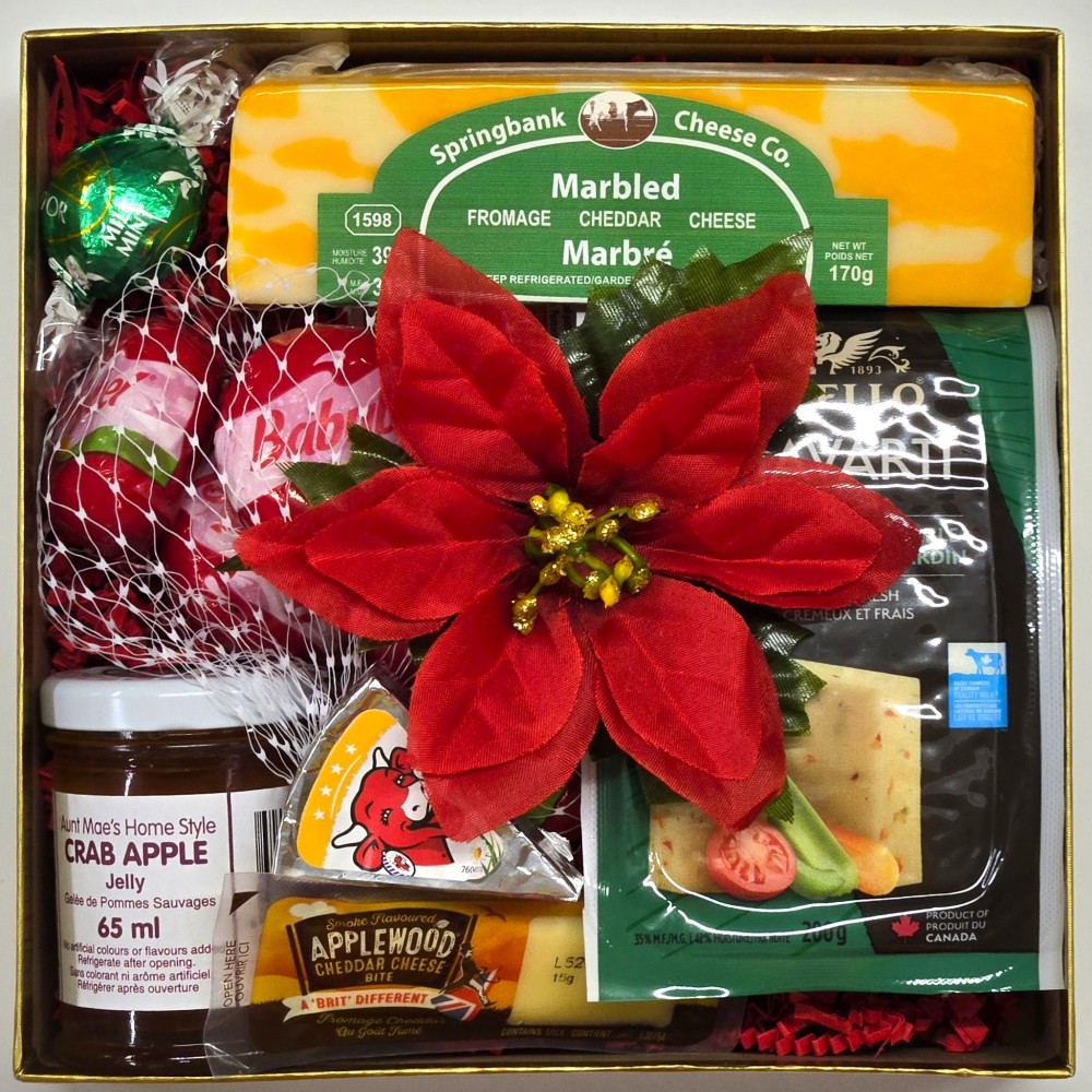 Cheese & Homemade Jam Gift Box - Small