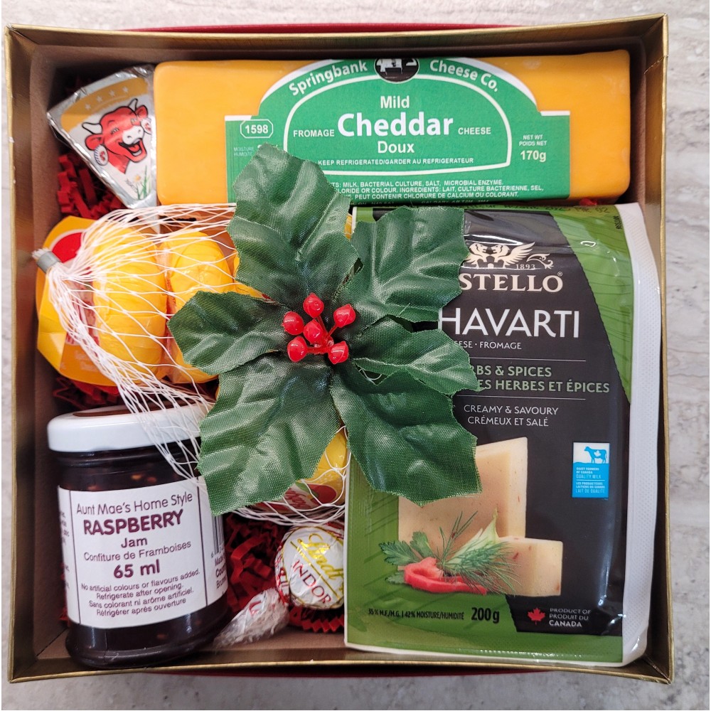 Cheese & Homemade Jam Gift Box - Small